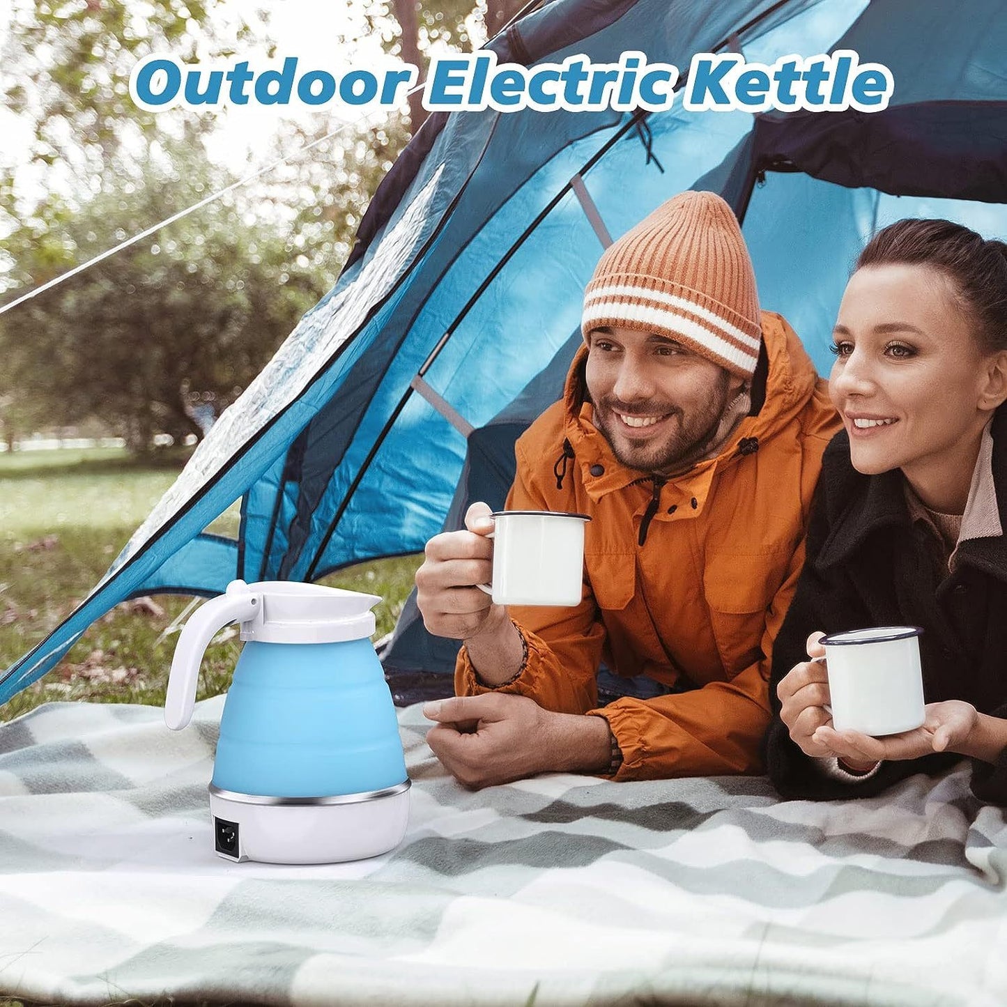 Foldable Electric Kettle for Trips